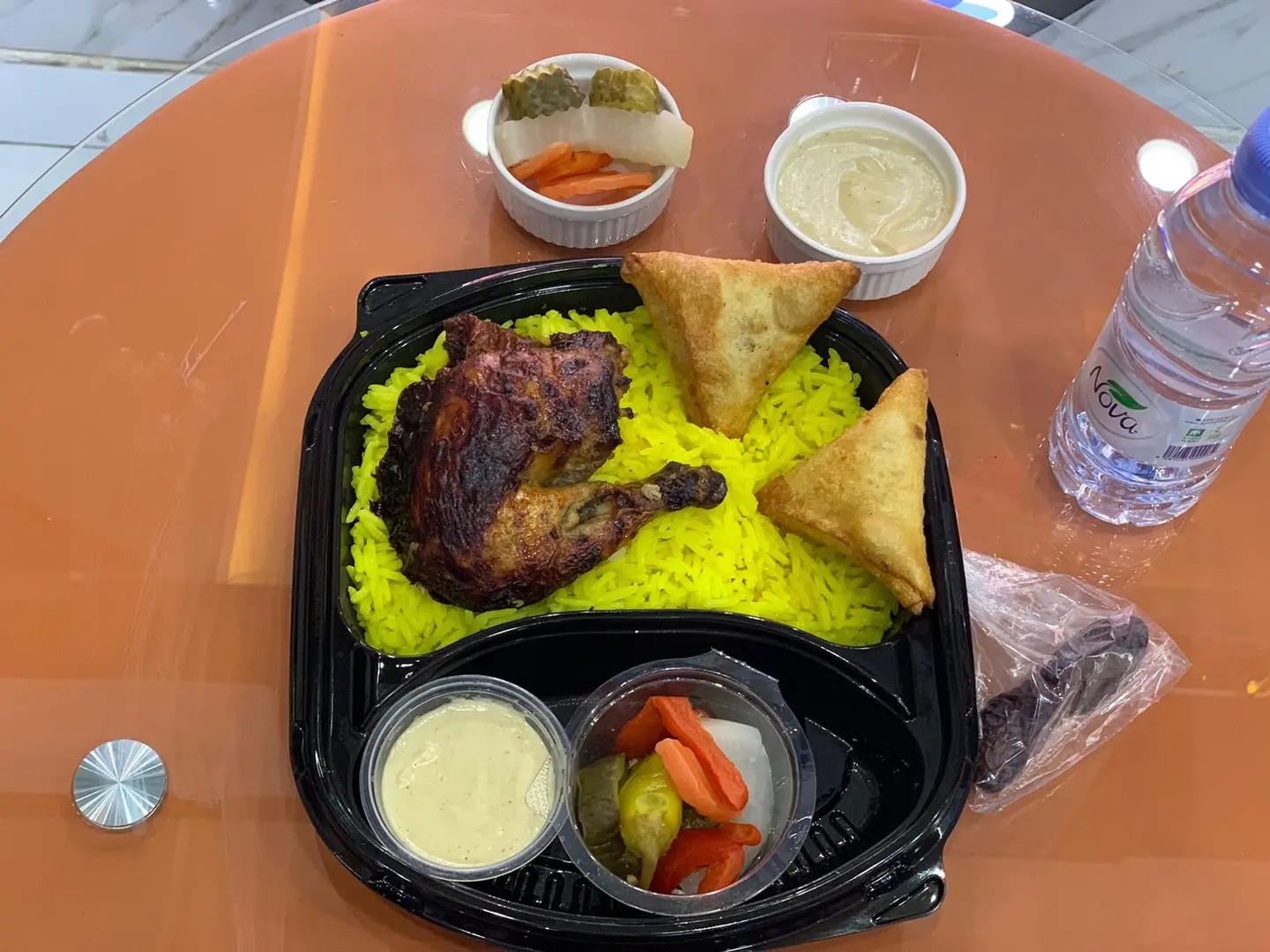 وجبة ربع دجاج