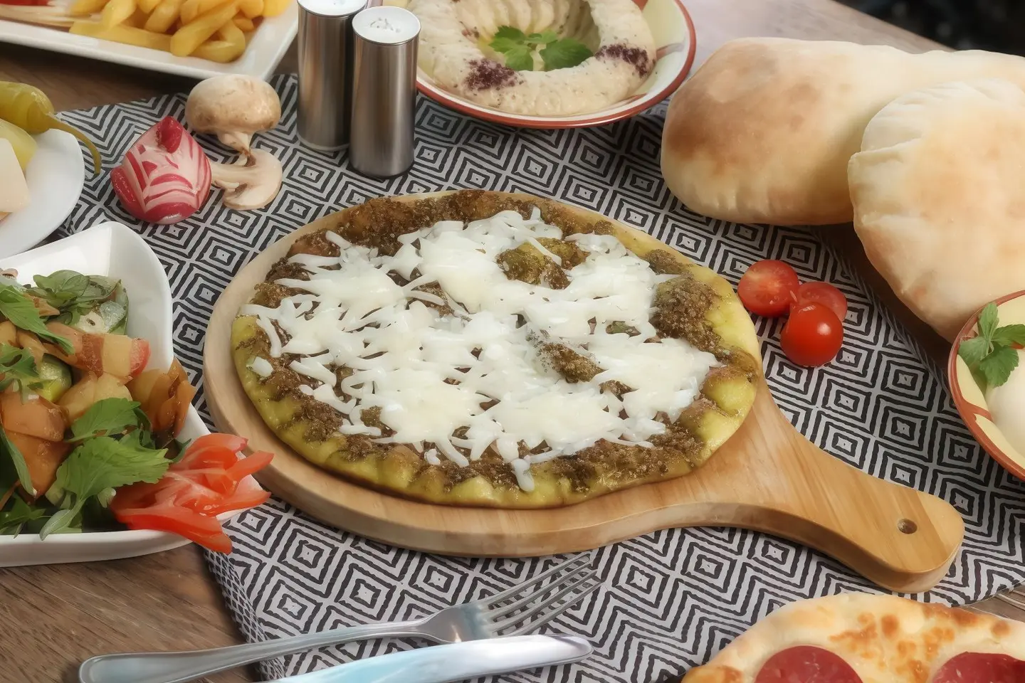 منقوشة نص نص