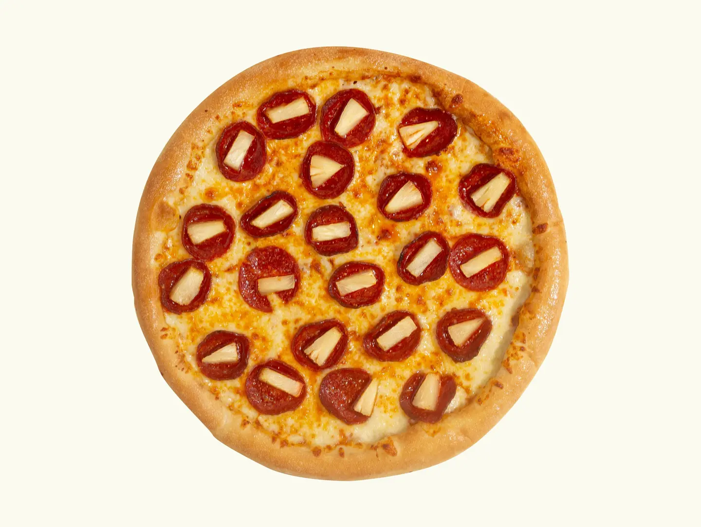 بيتزا بيبروني هاواي - صغير