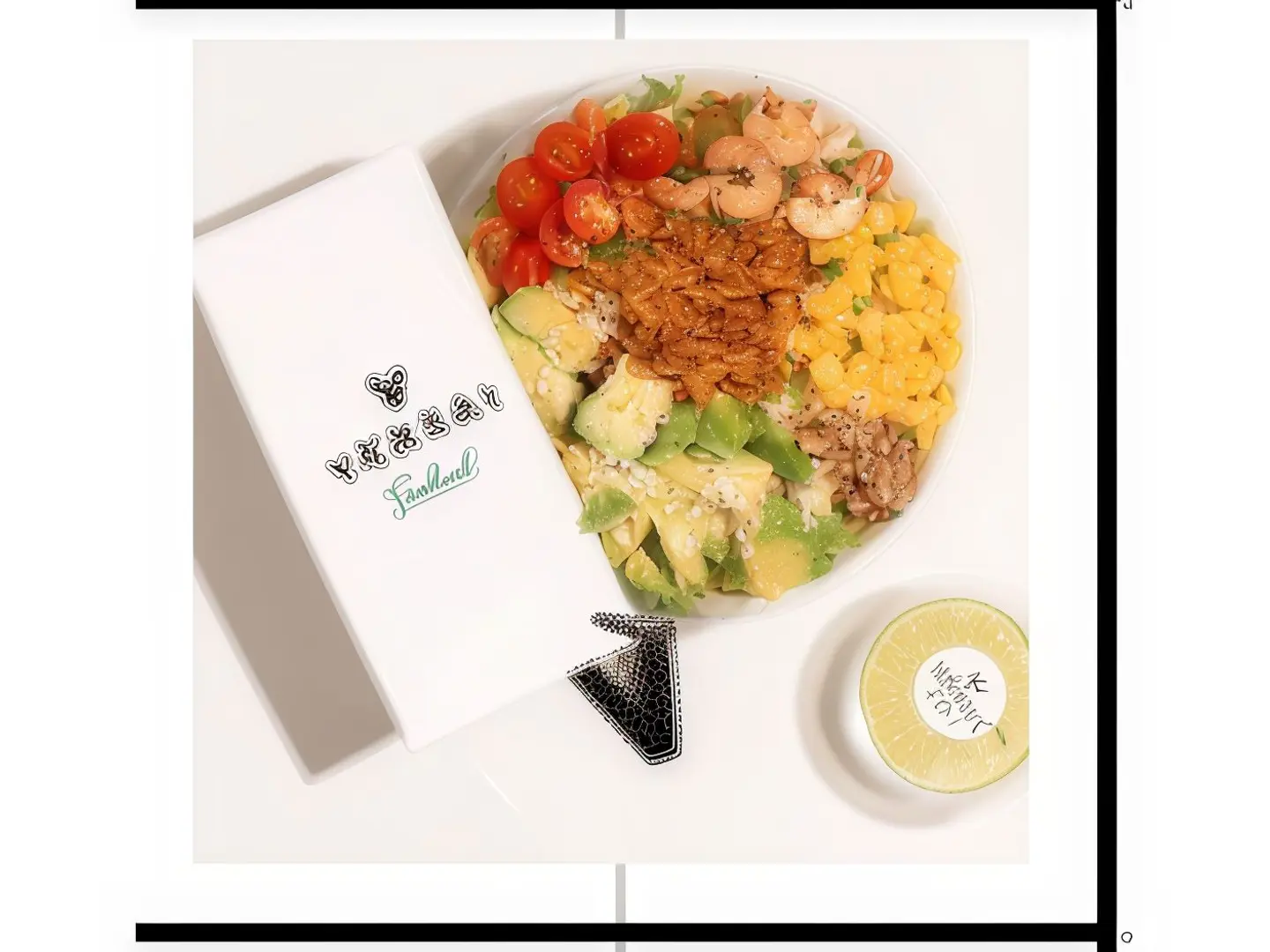 أفوكادو سلاد صغير