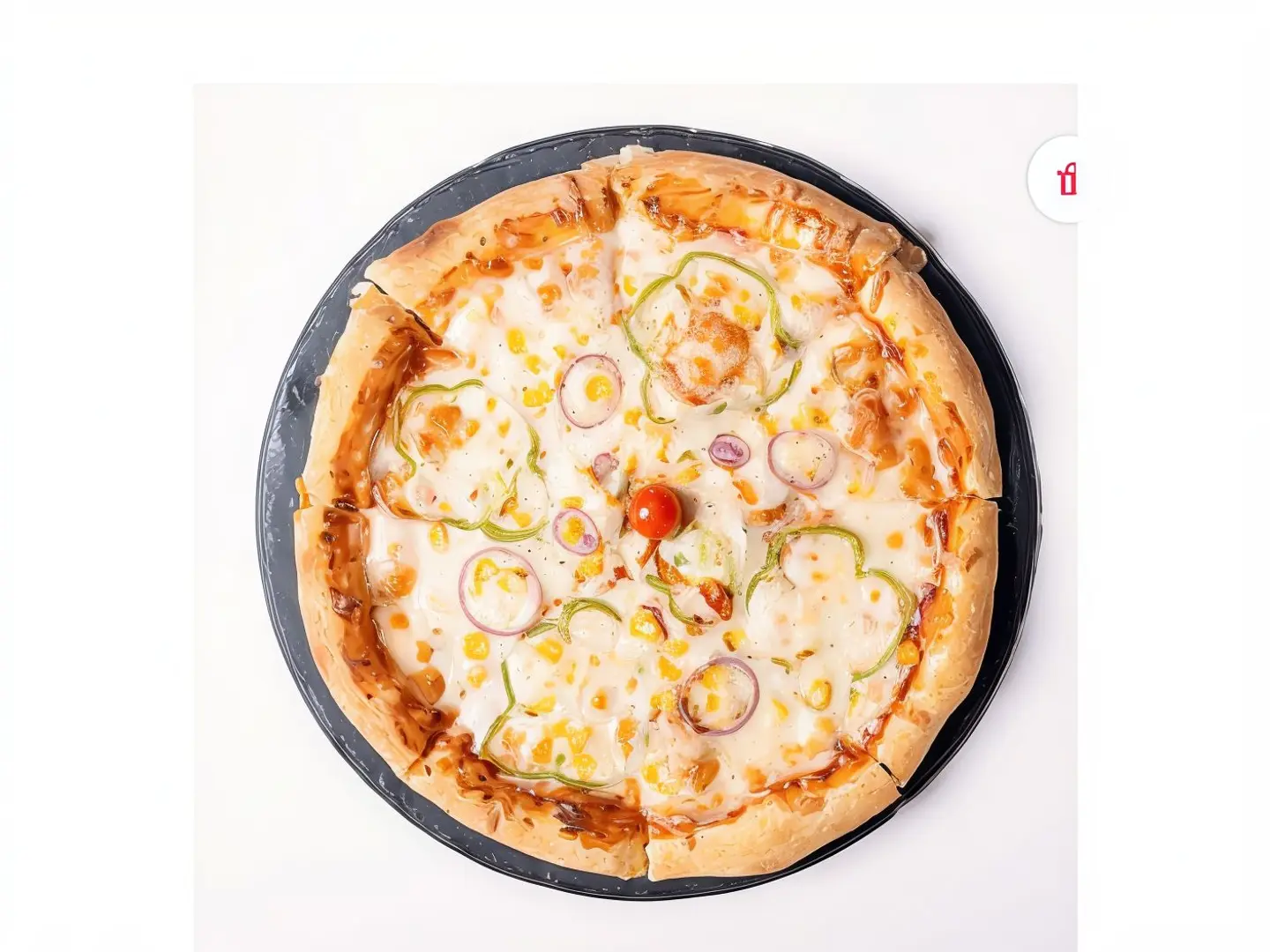 بيتزا خضراوات