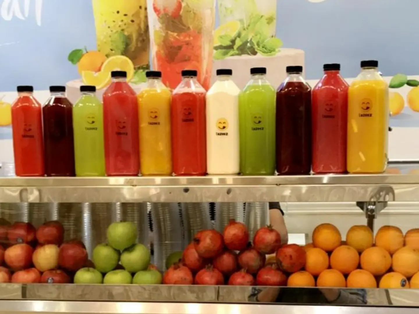 عرض العصير لتر ونص