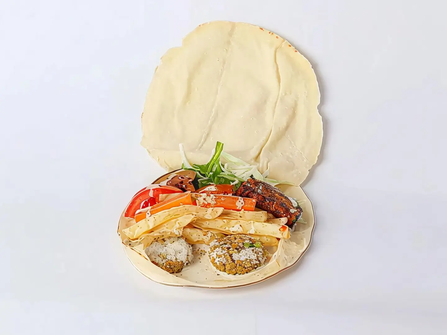 Falafel And Hummus