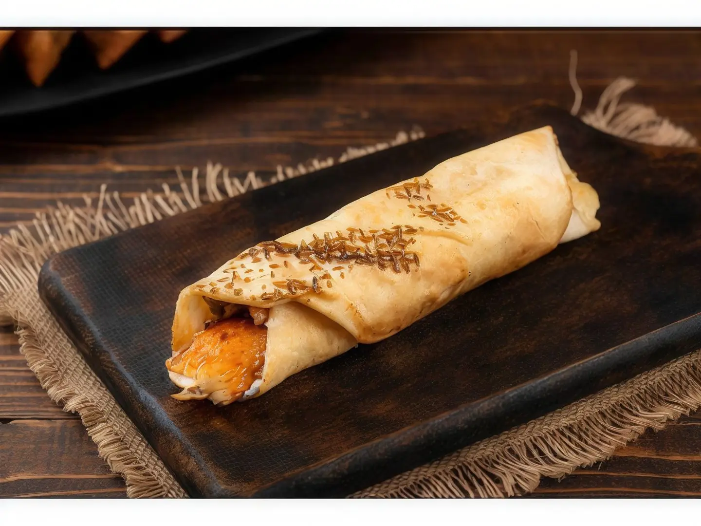 Moroccan Chicken Rocket Shawarma