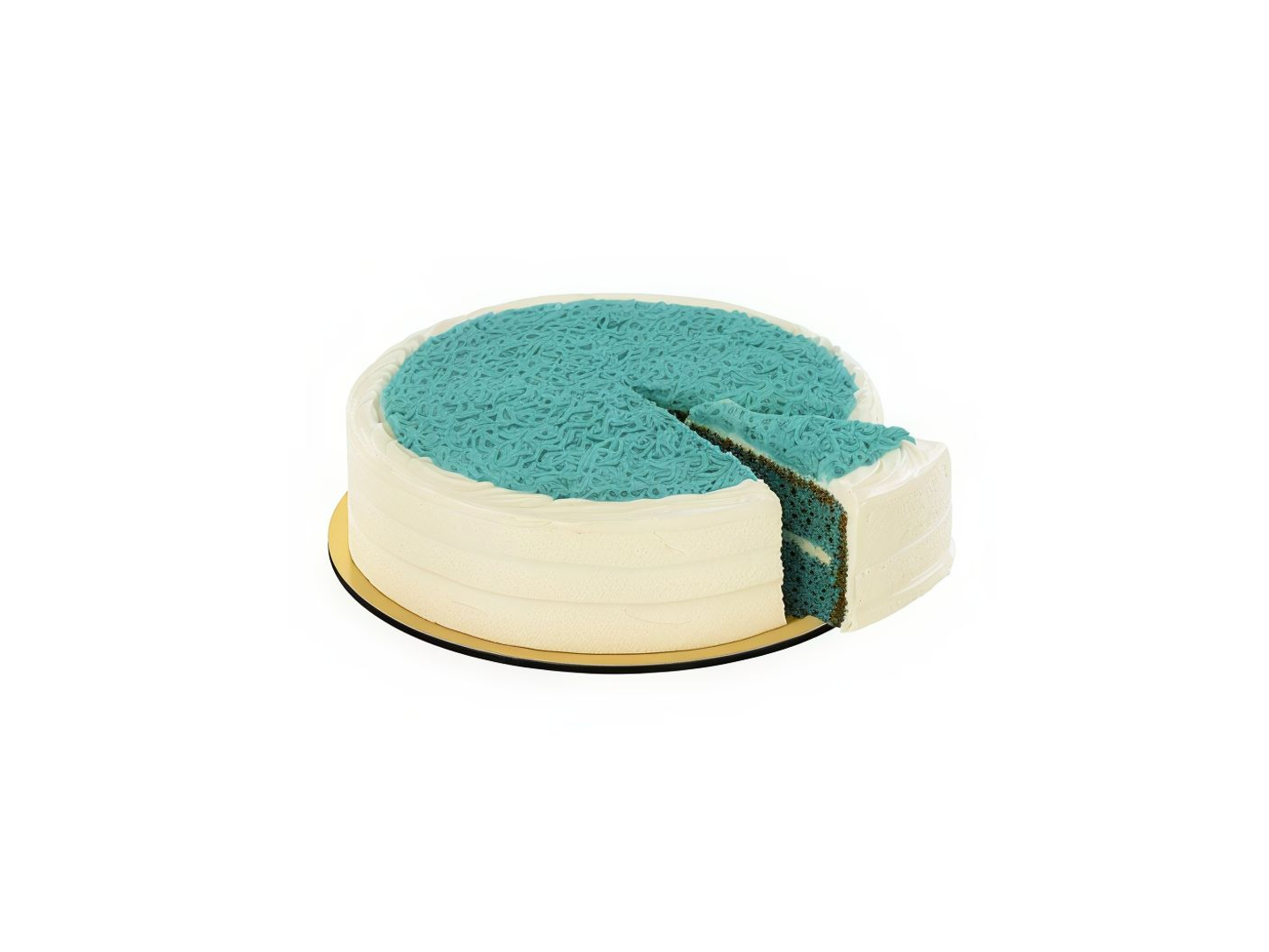 Blue Velvet Cake Large
