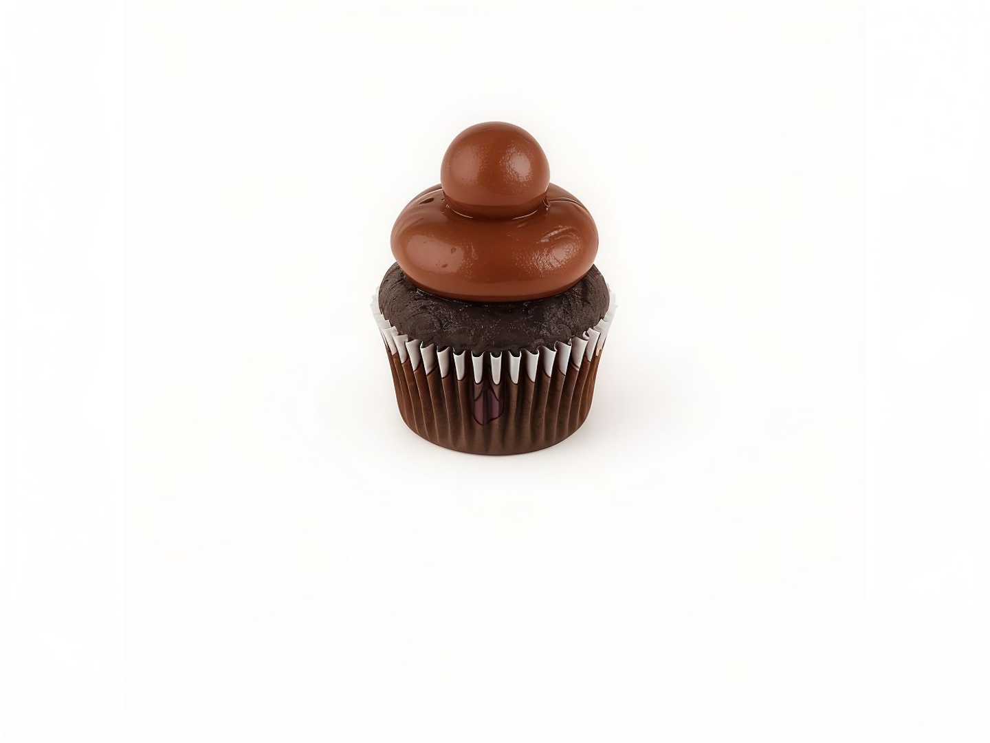 Mini Nutella Maltesers Cupcake