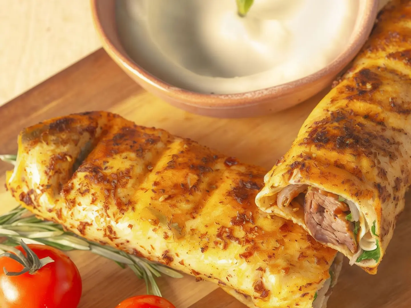 كباب دجاج ساندوتش