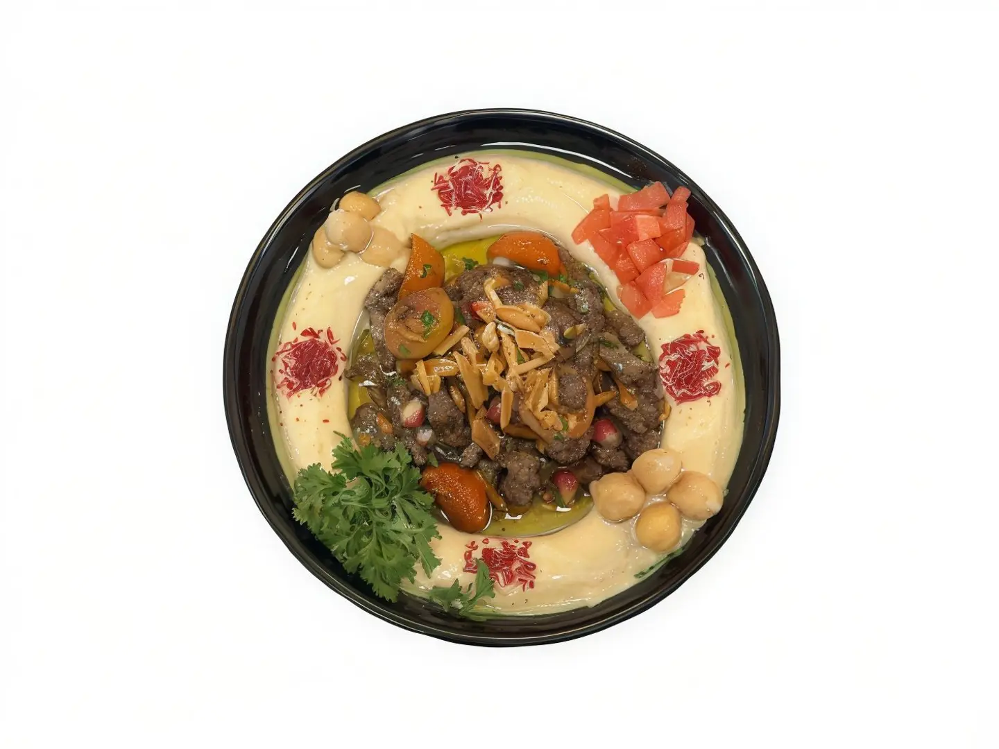 Hummus With Meat