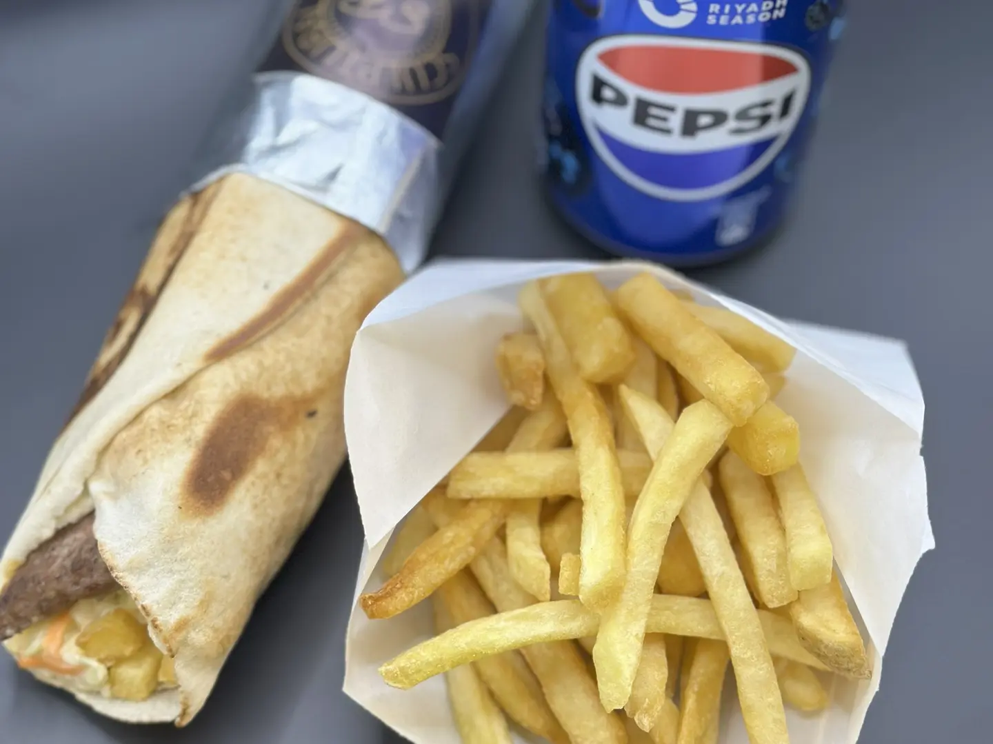 Arabic Burger Sandwich Combo