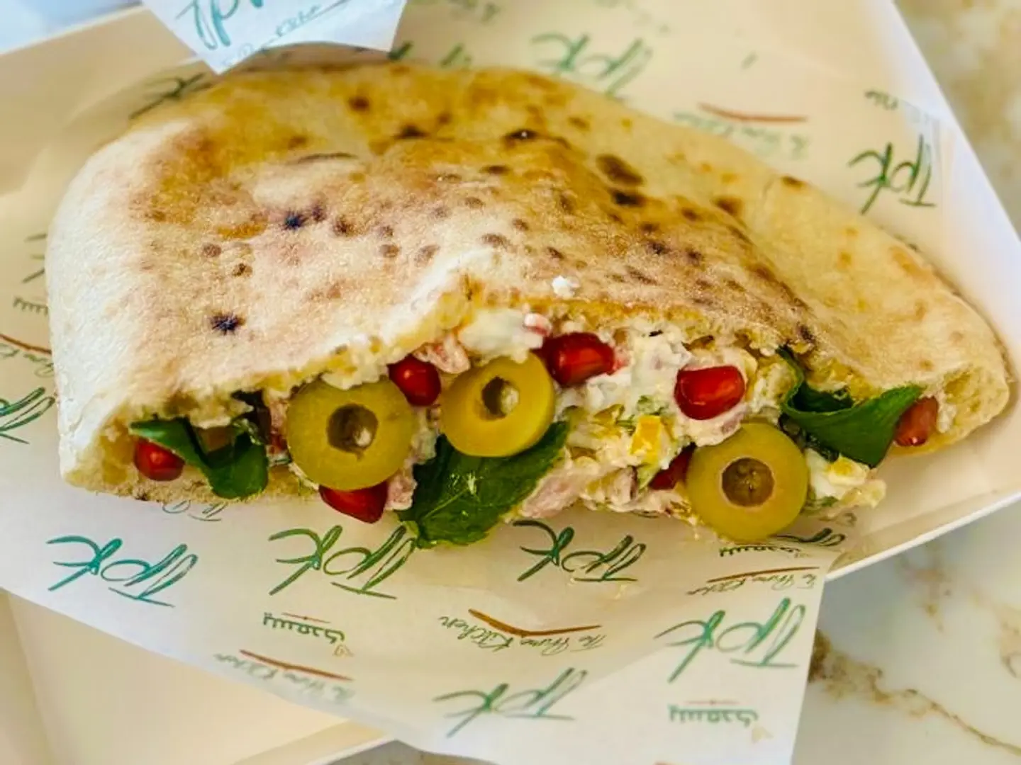 Feta & Walnut Sandwich