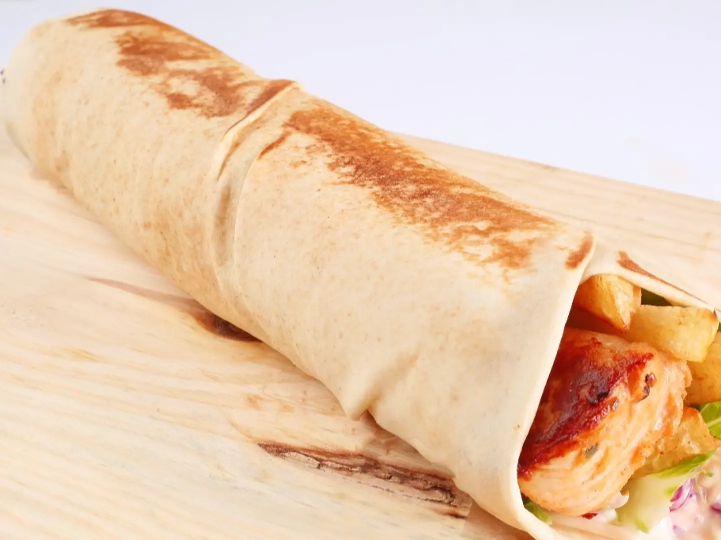 Shawarma Smoked Chicken Roll