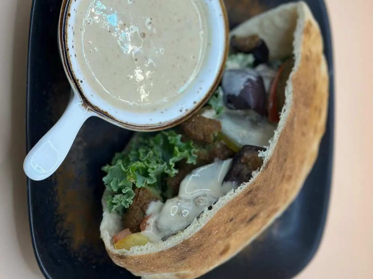 Falafel Sandwich (Vegan)