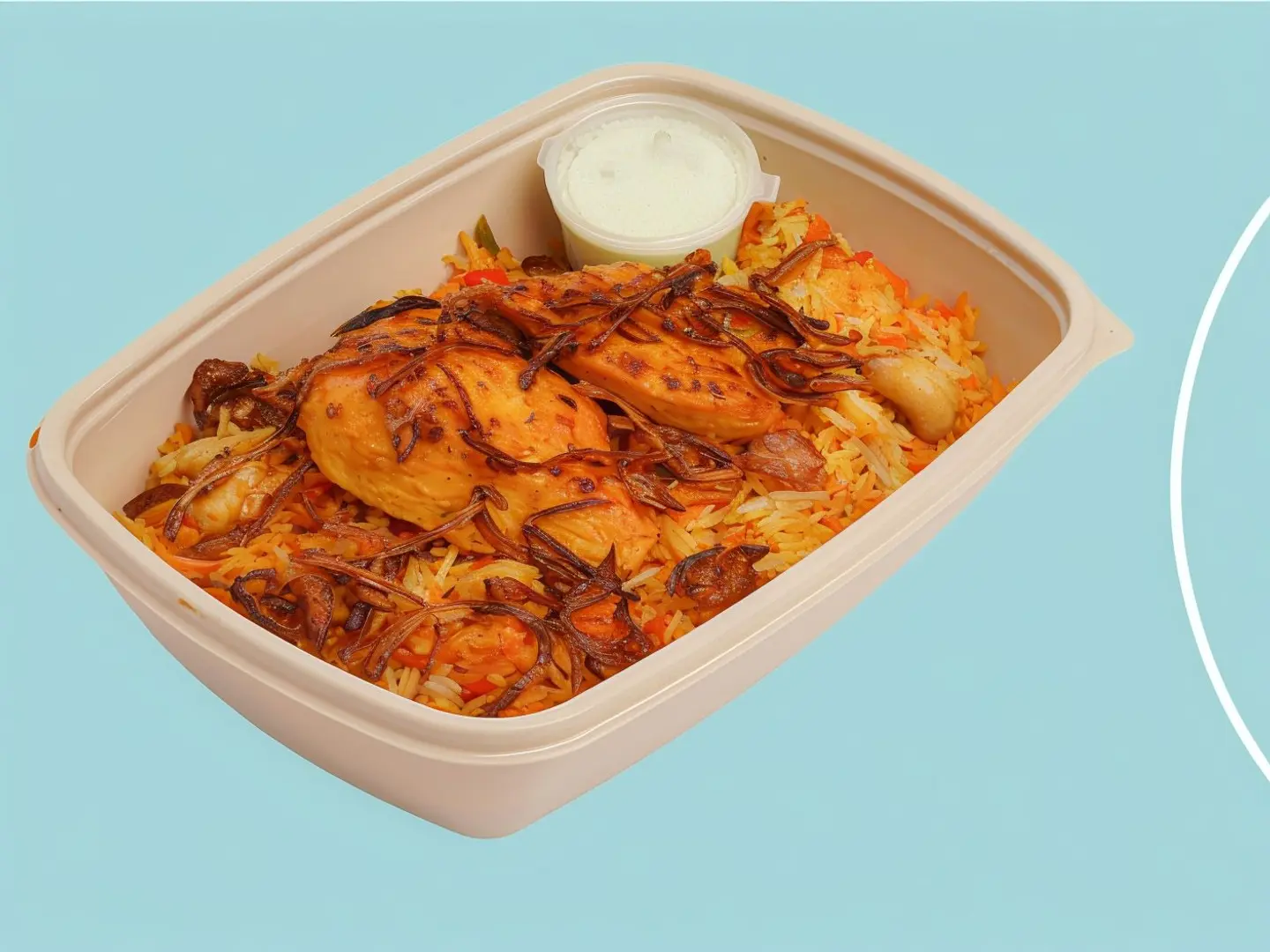 Chicken Biryani With Indian Spices