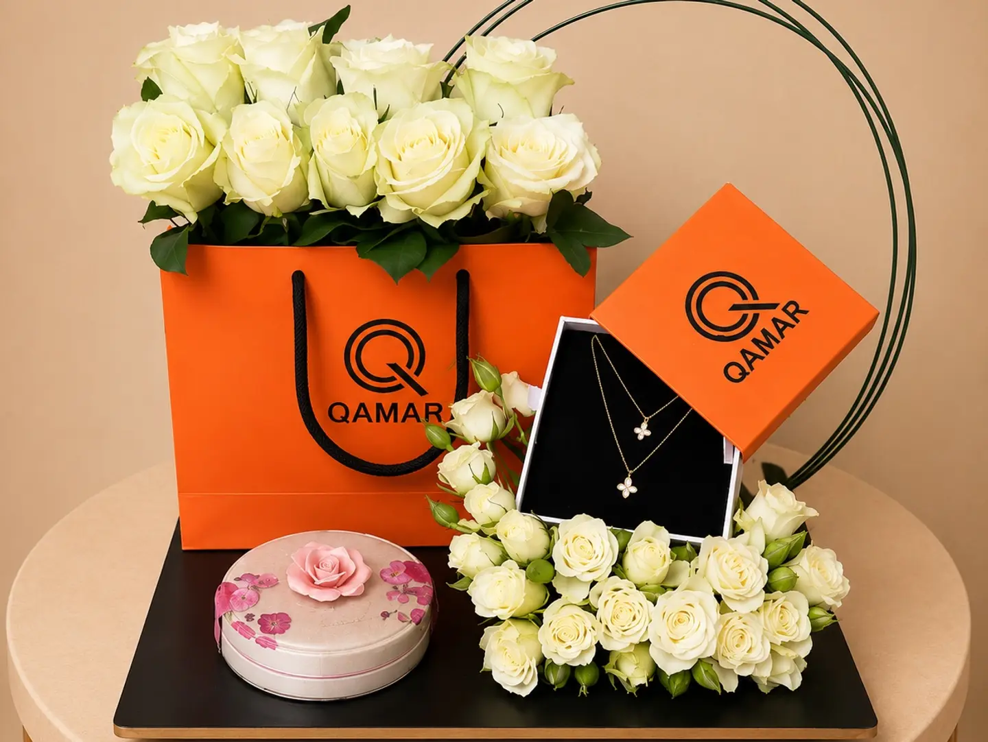 تنسيق عقد مع ورد 6