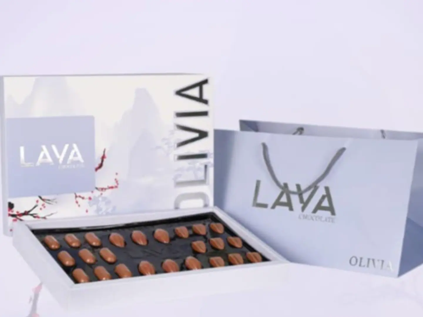 شوكلت لافا اوليفا
