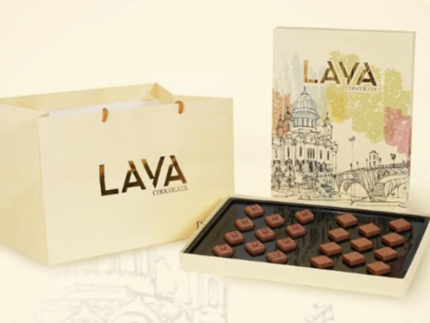 شوكلت لافا دروبس