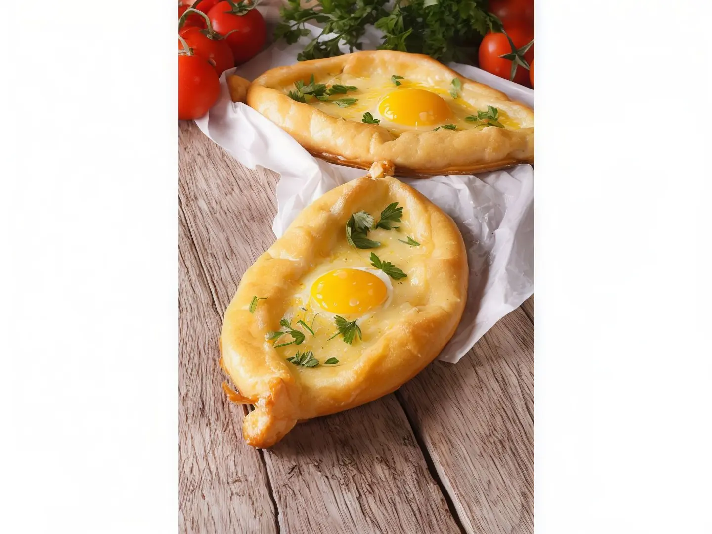 Sesame Pie With Egg And Creamy Cheese