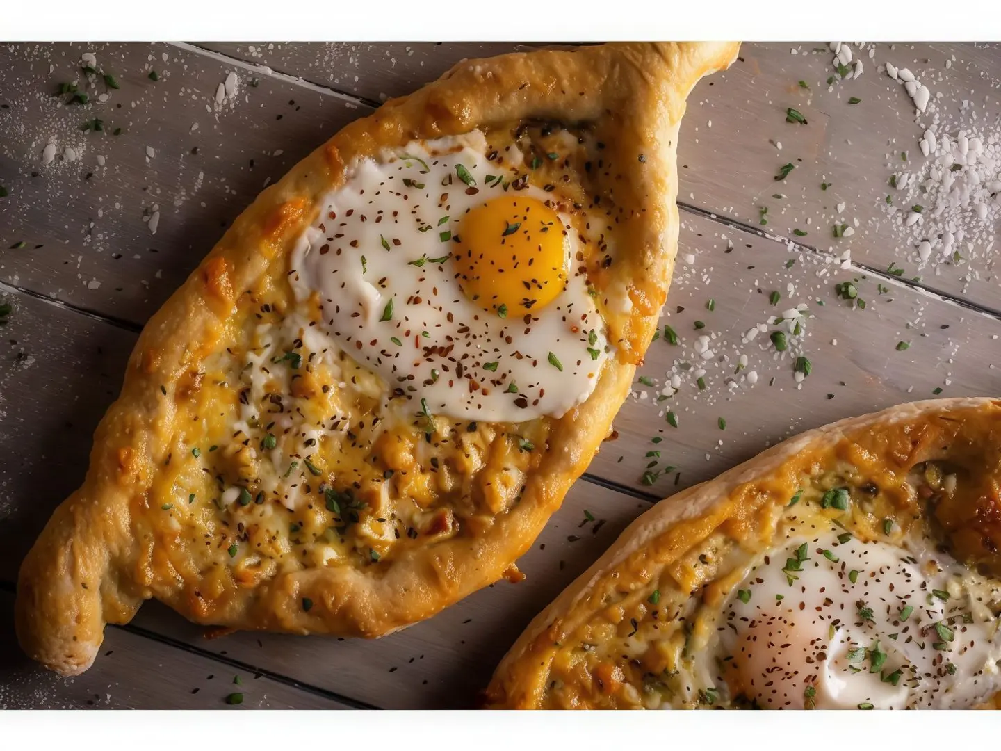Sesame Pie With Shakshouka And Cheddar Cheese