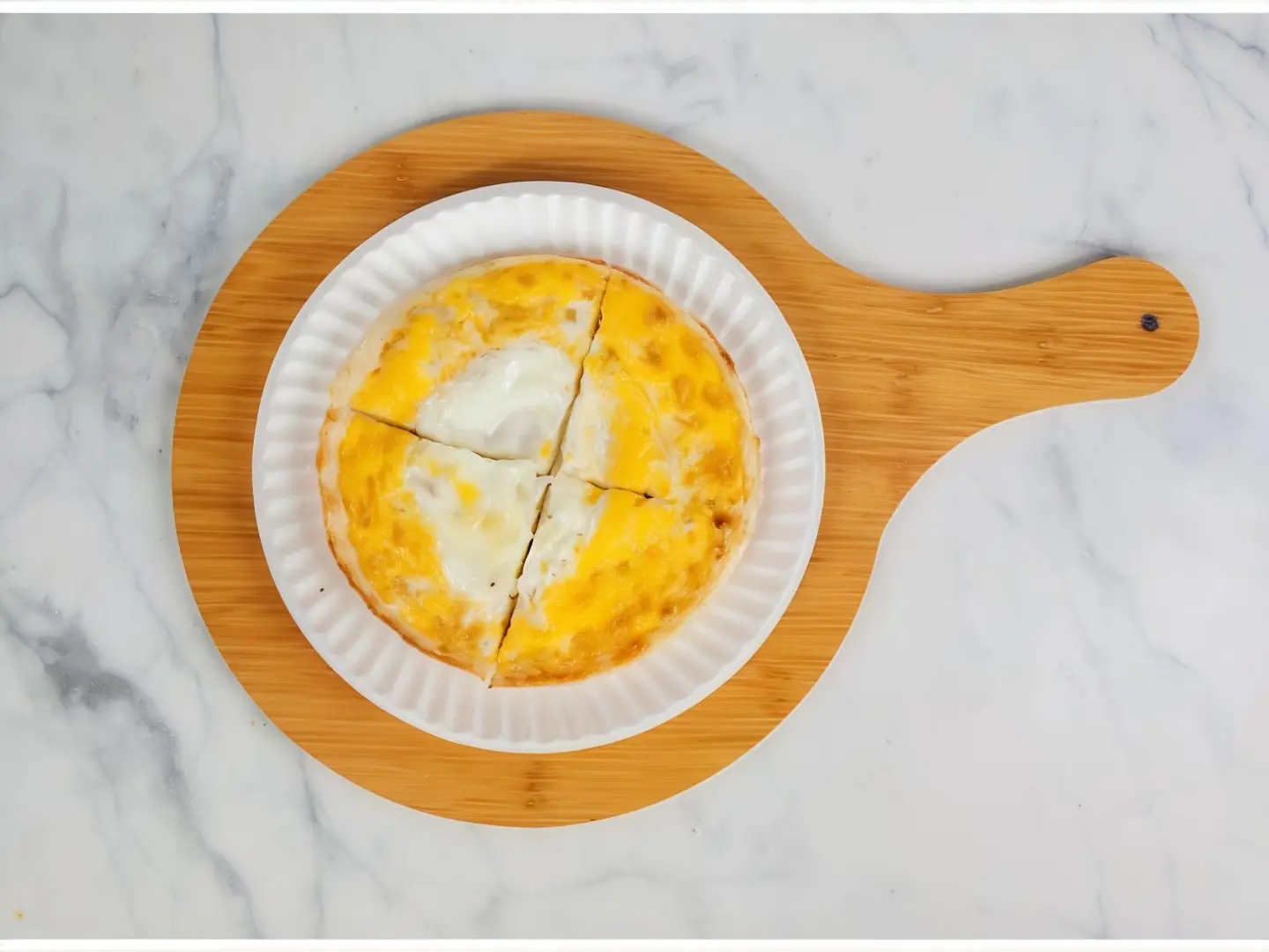 Sesame Pie With Boiled Egg And Creamy Cheese