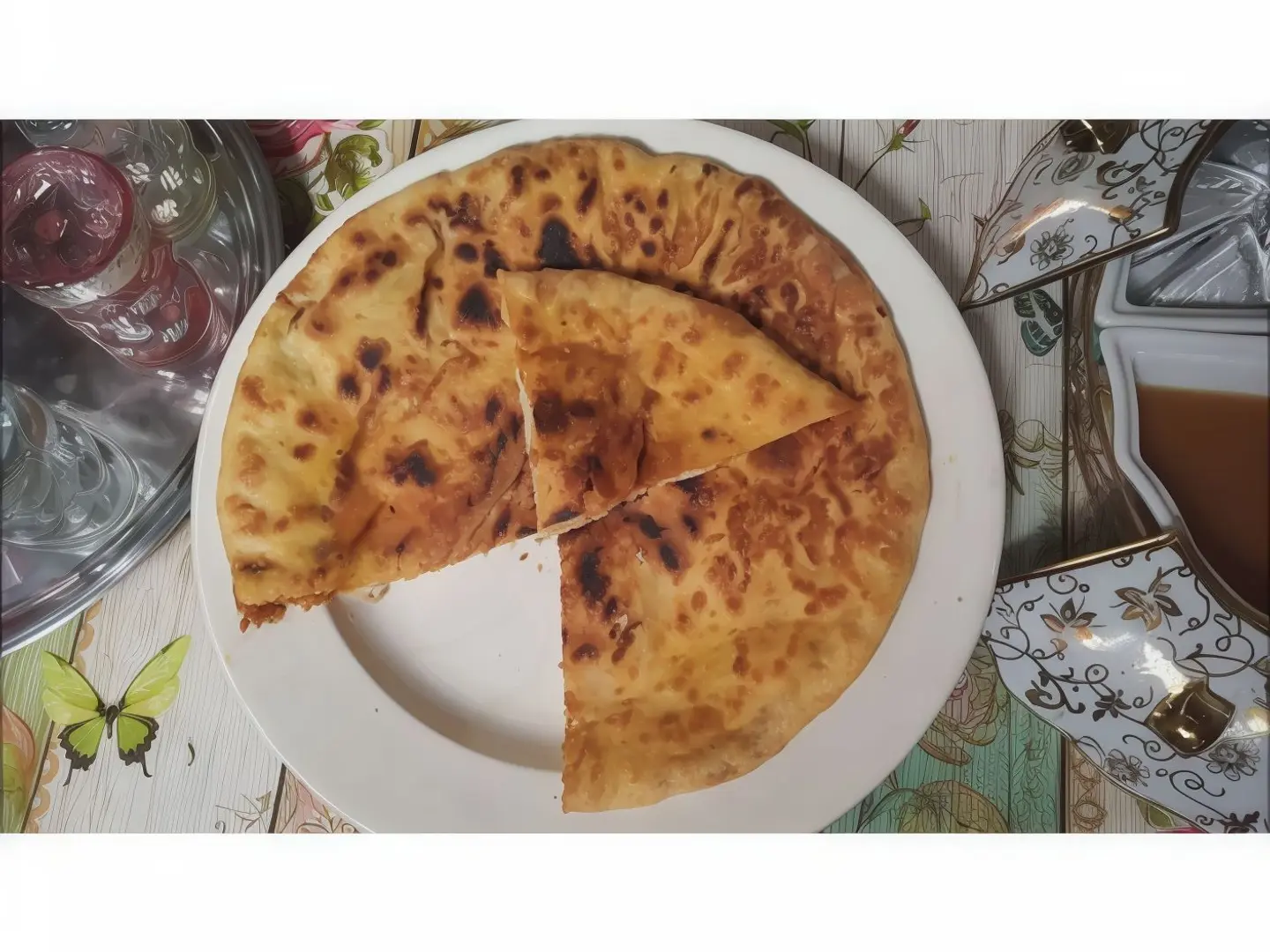 Sesame Pie With Kiri And Halva