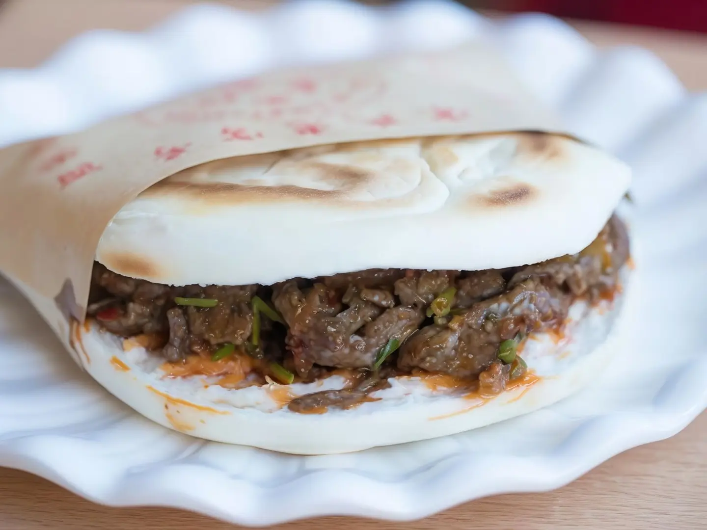 Sesame Pie With Liver And Creamy Cheese