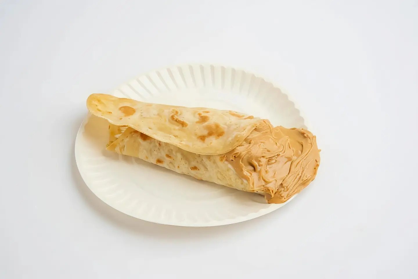Chapati With Peanut Butter
