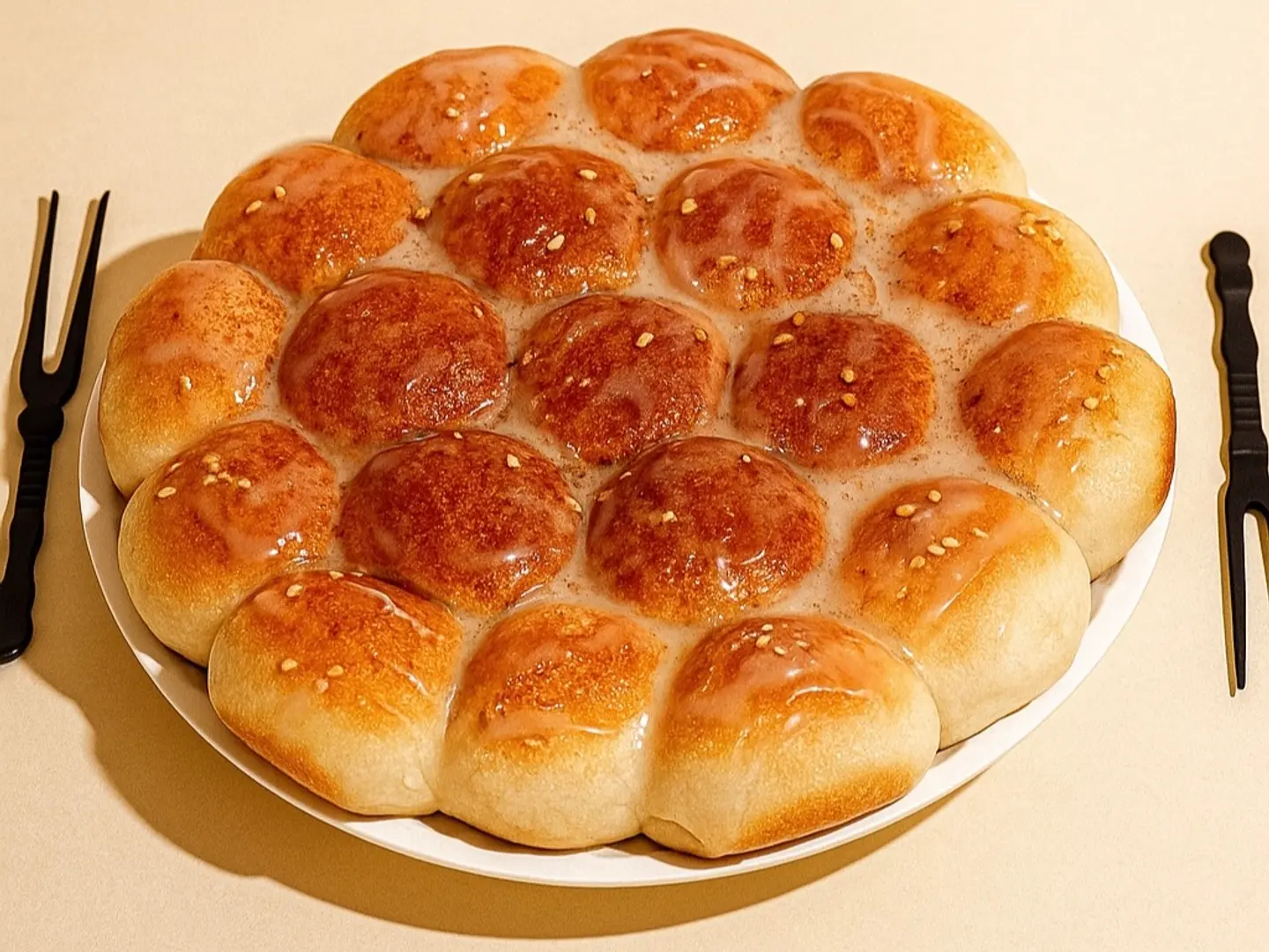 خلية لذيذة بالقرفة - كبير