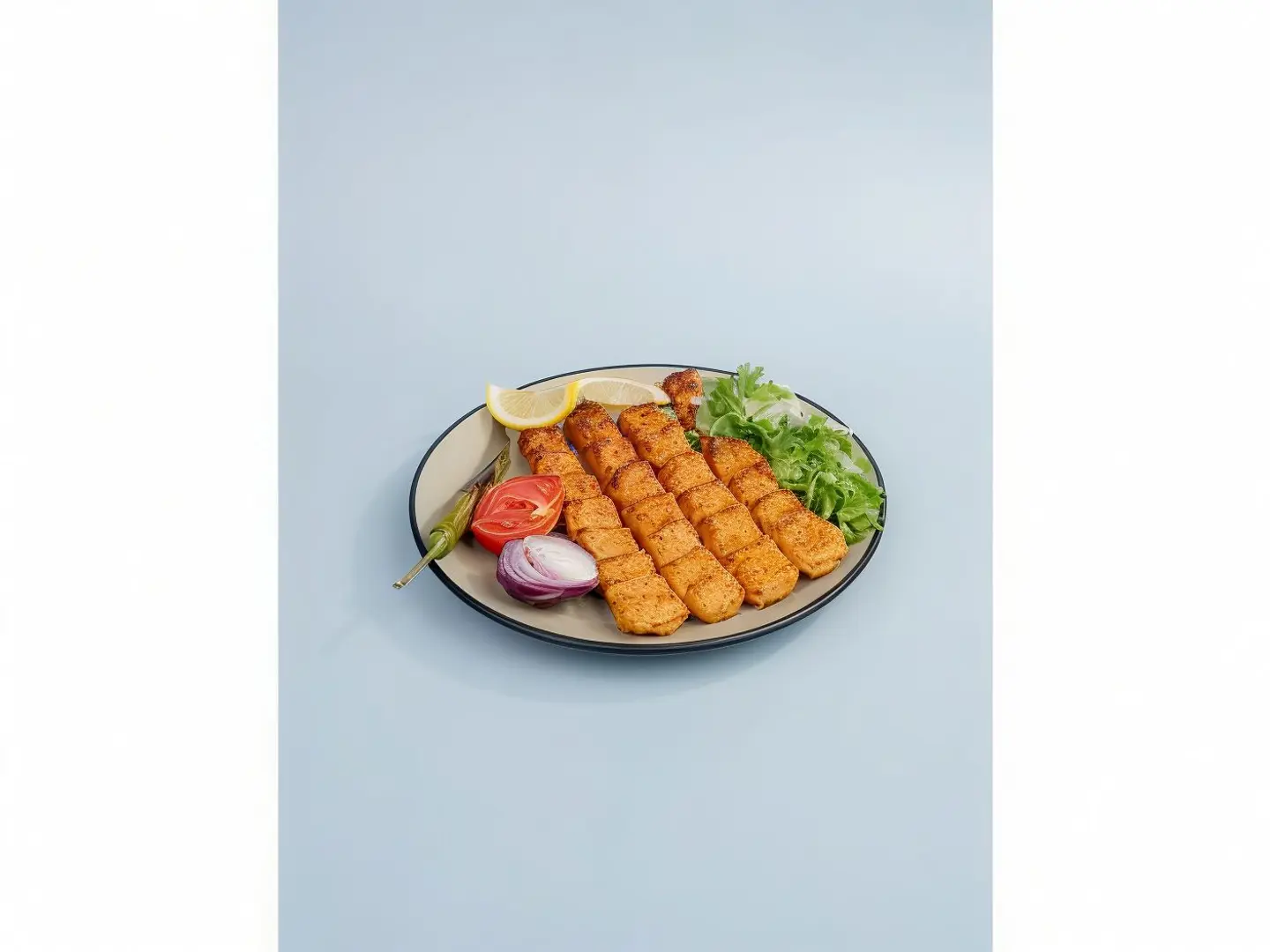 For One Person Chicken Kebab