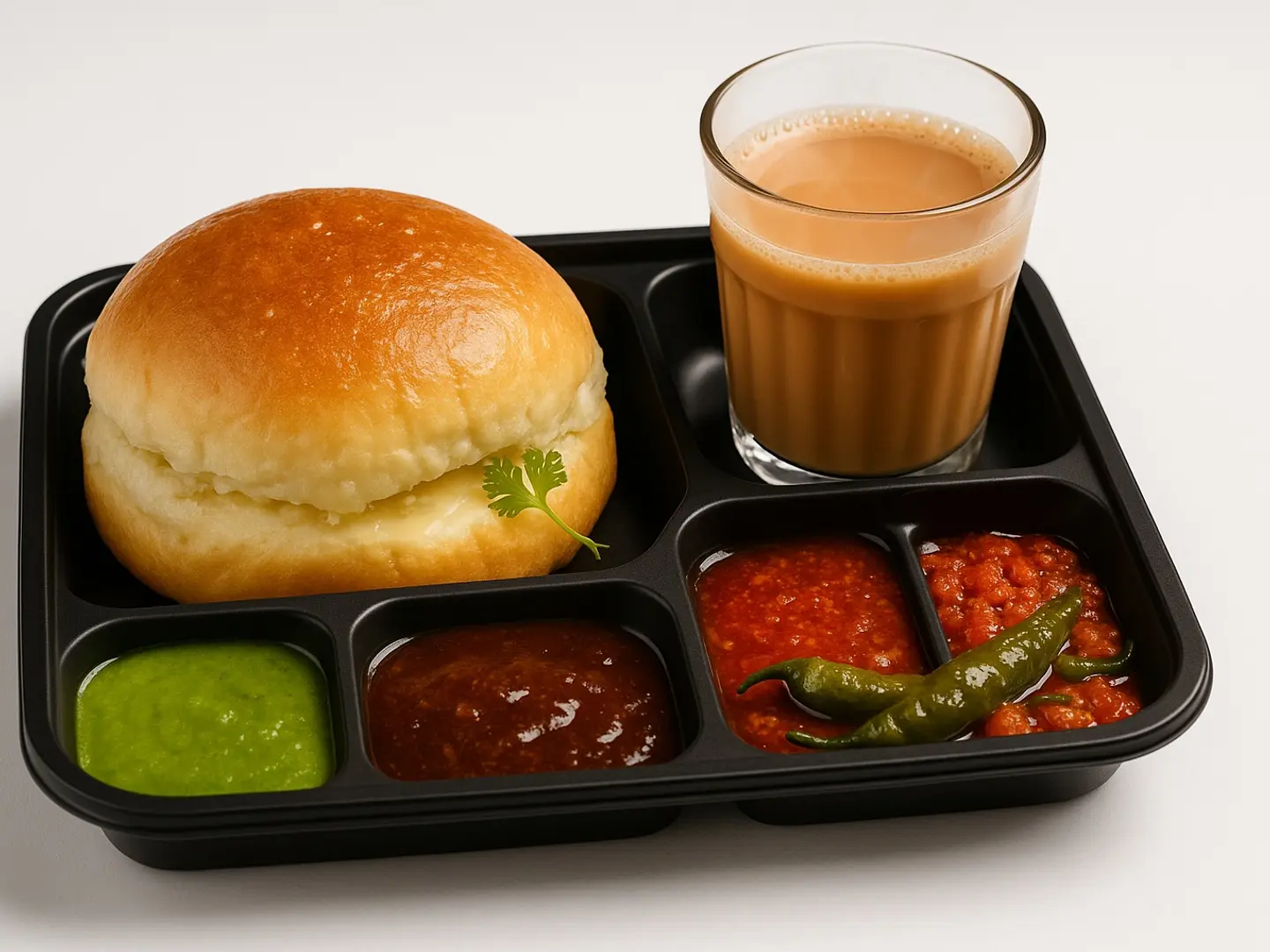 Mumbai Pav Maska Bun With Chai