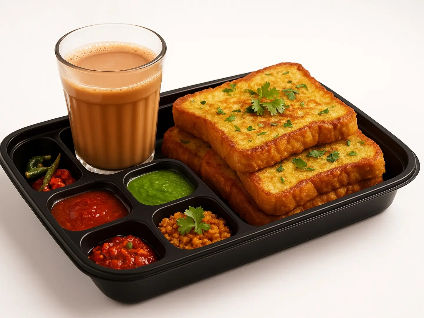 Mumbai Toast Masala With 1 Chai