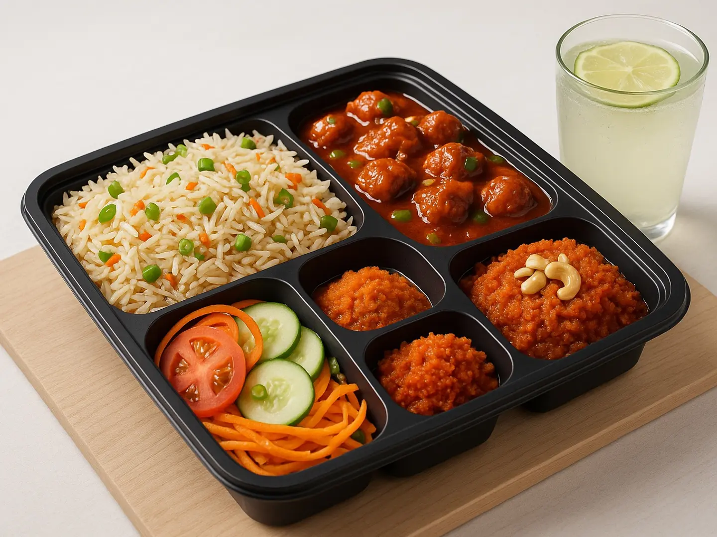 Veg Fried Rice Meal Box