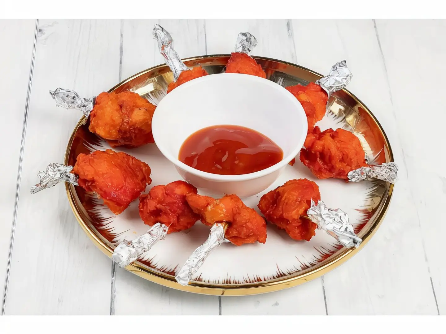 Chicken Lollipop Dipped With Mayo 04pc