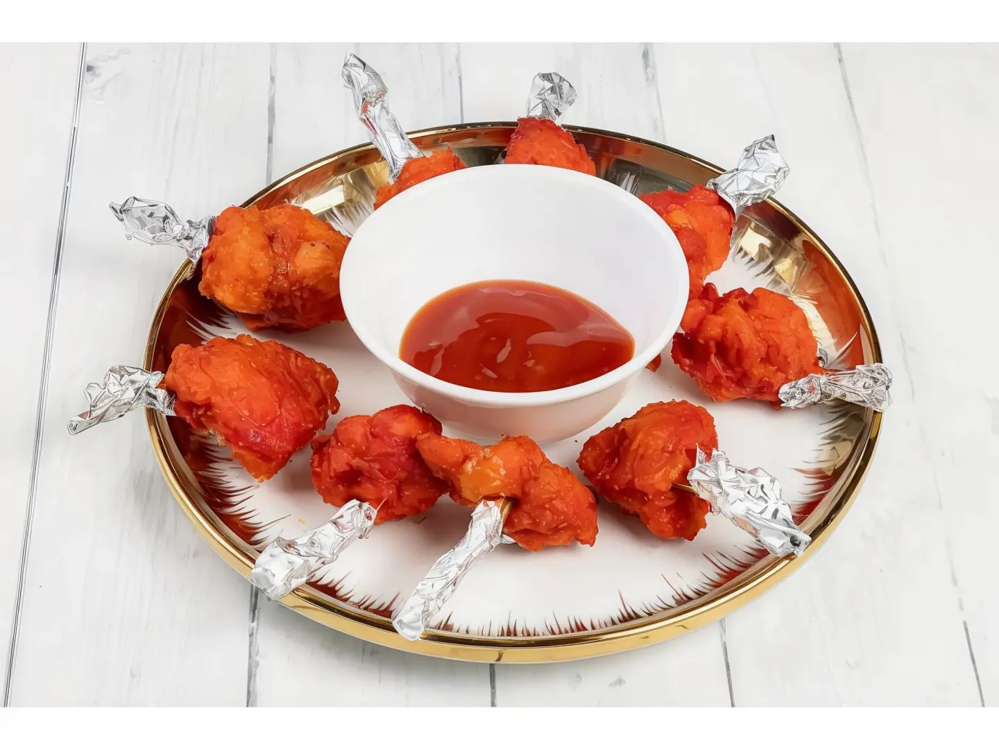 Chicken Lollipop Dipped With Mayo 06pc