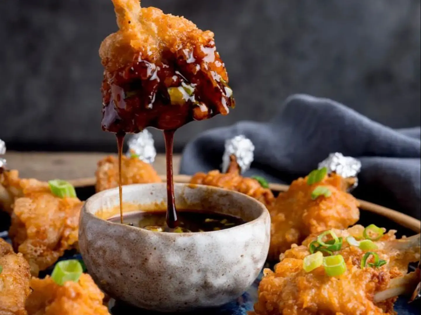 صلصة دجاج لولي بوب مع المايونيز