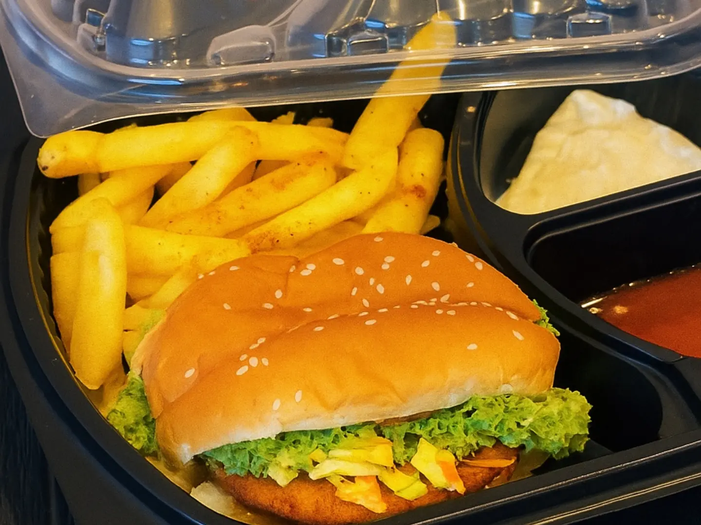 Burger Meal Al Abraj
