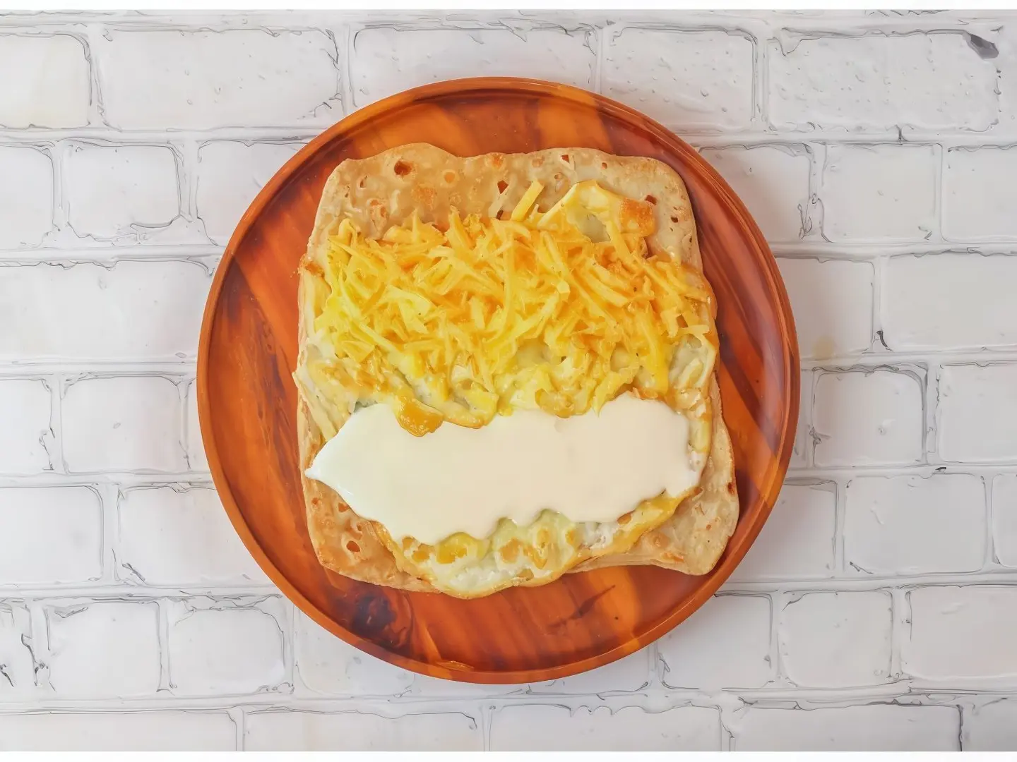 فطيره بيض دبل جبن