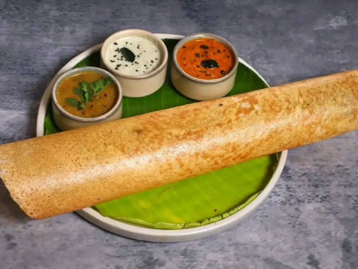Plain Roast Dosa (Crispy)