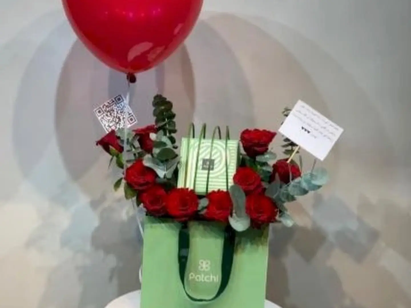 تشوكلت باتشي مع ورد