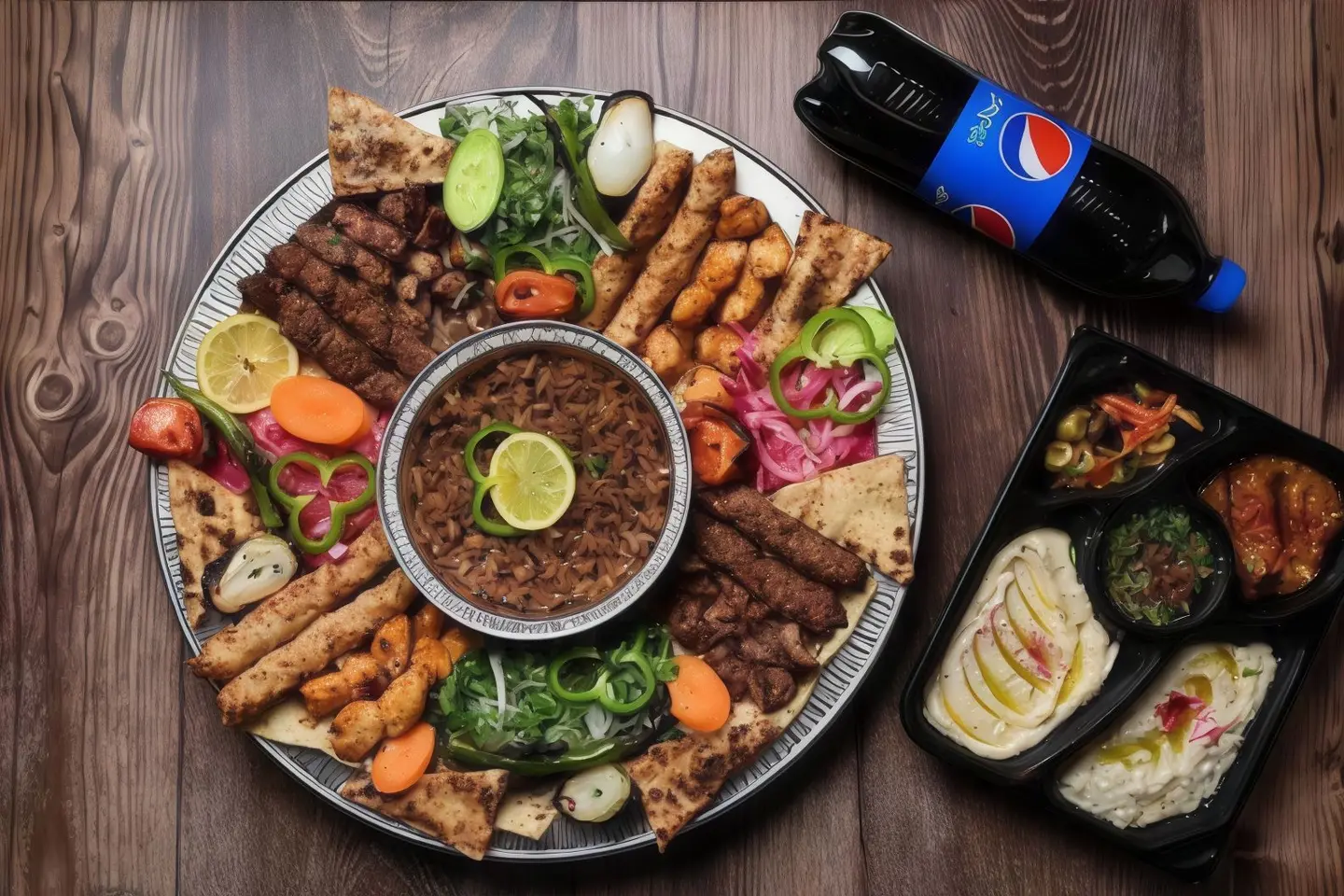 لمة البيت الحلبي وسط