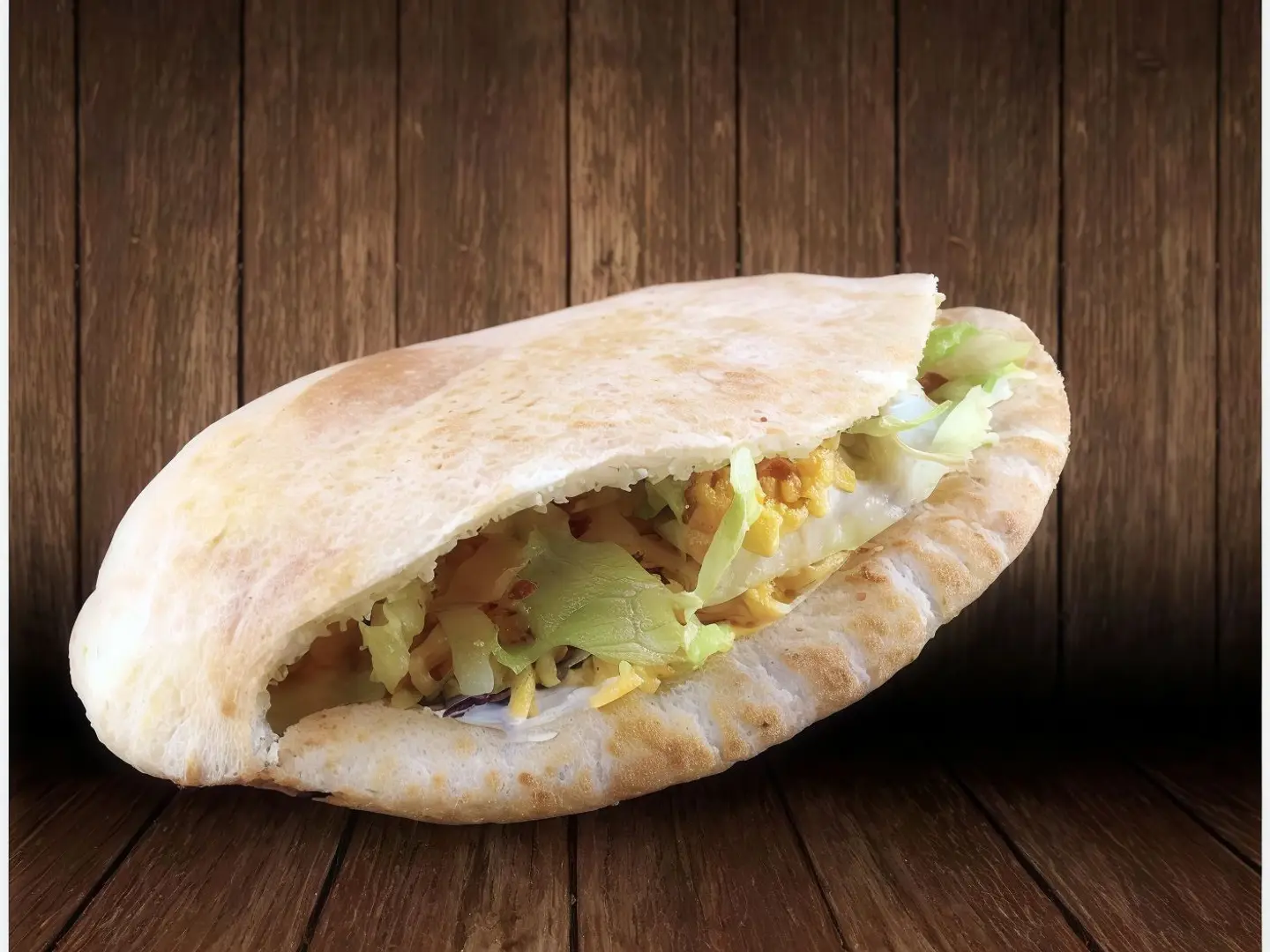 Falafel Sandwich With Egg