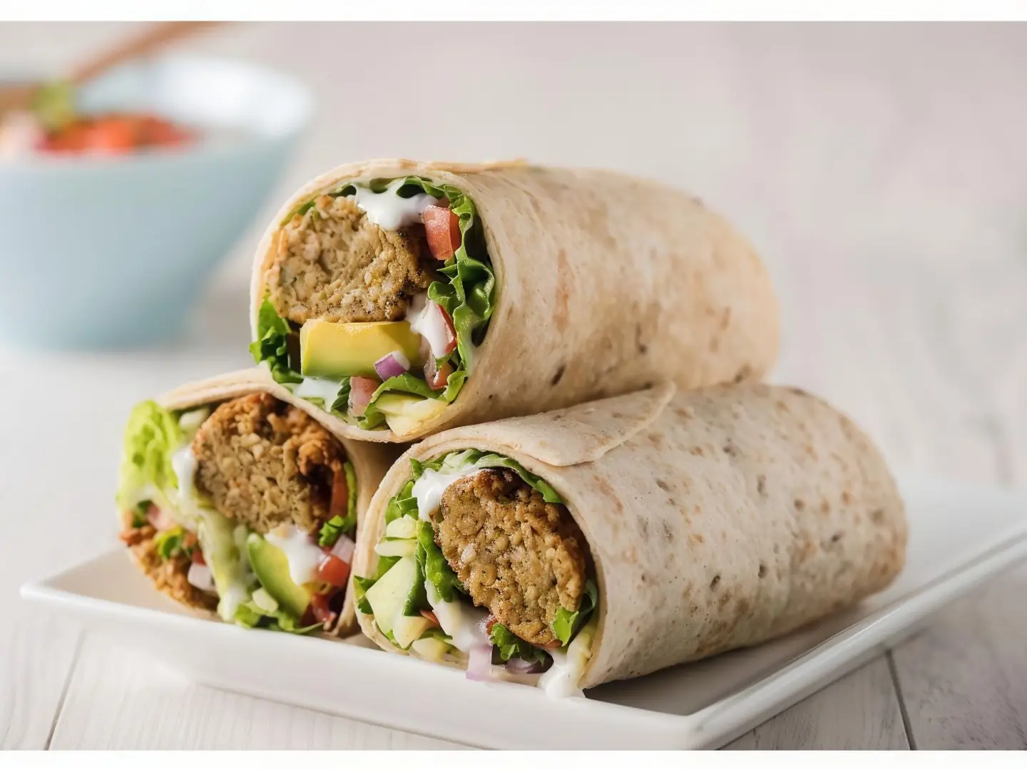 Falafel Sandwich With Cheese