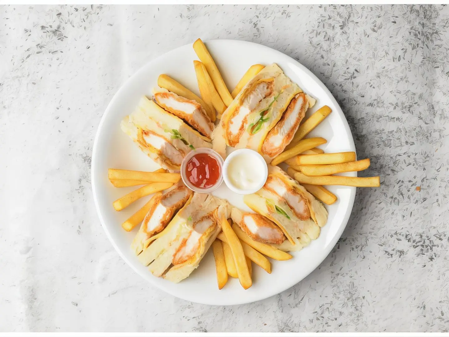 Chicken Club Meal