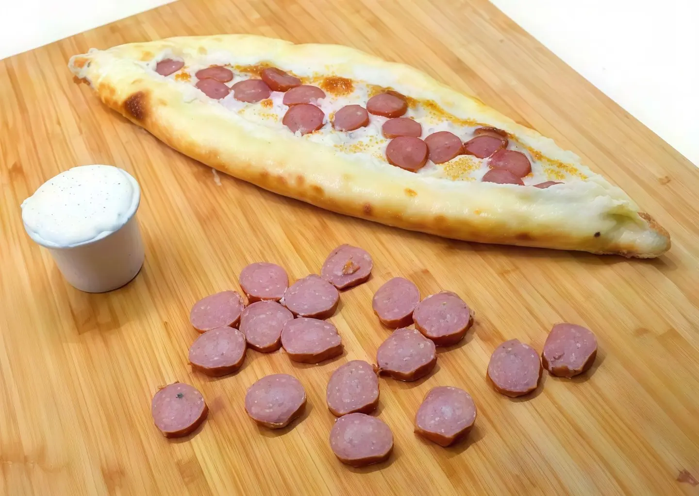 Sausage Labneh Pie