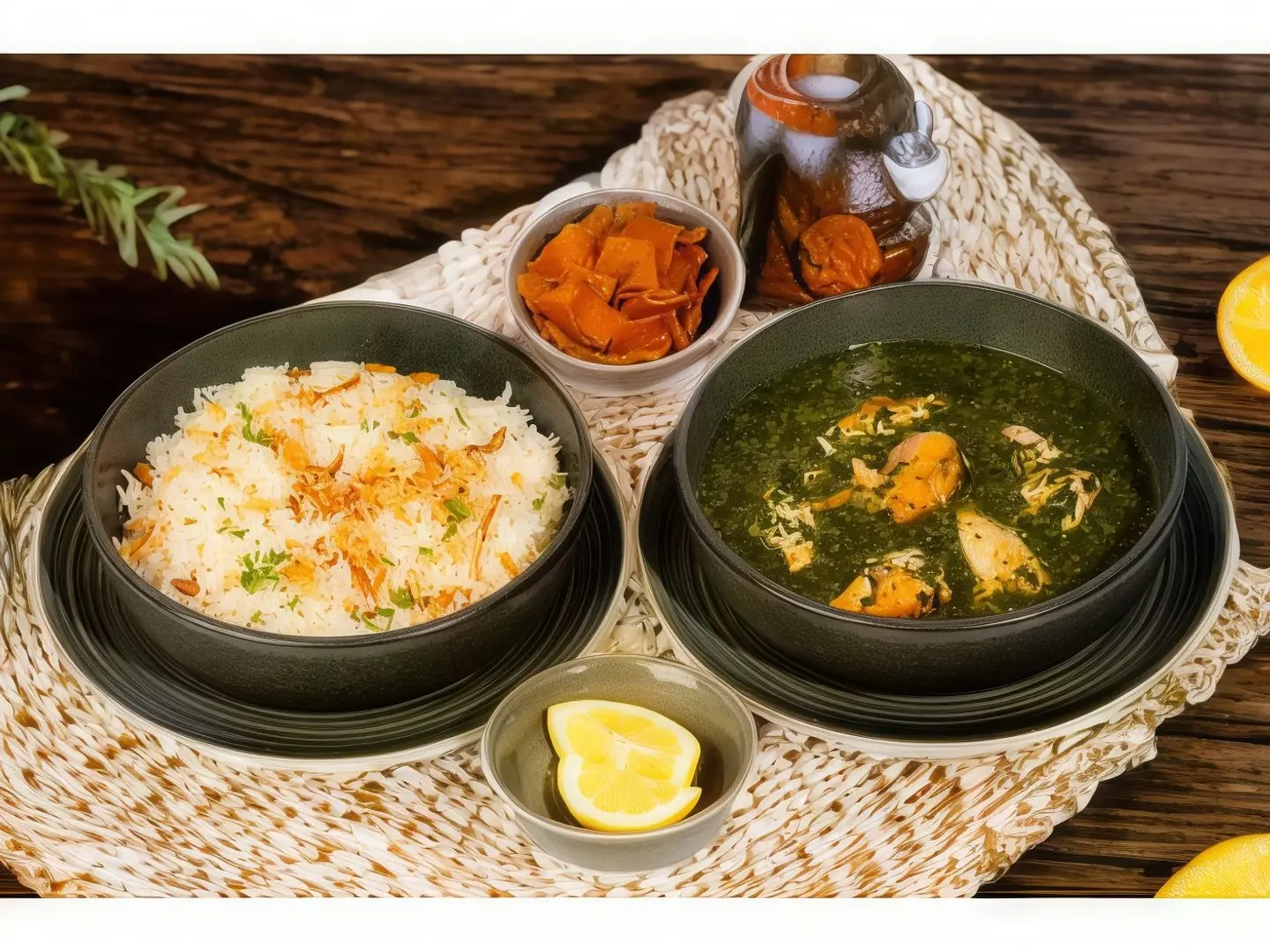 Molokhia With Meat