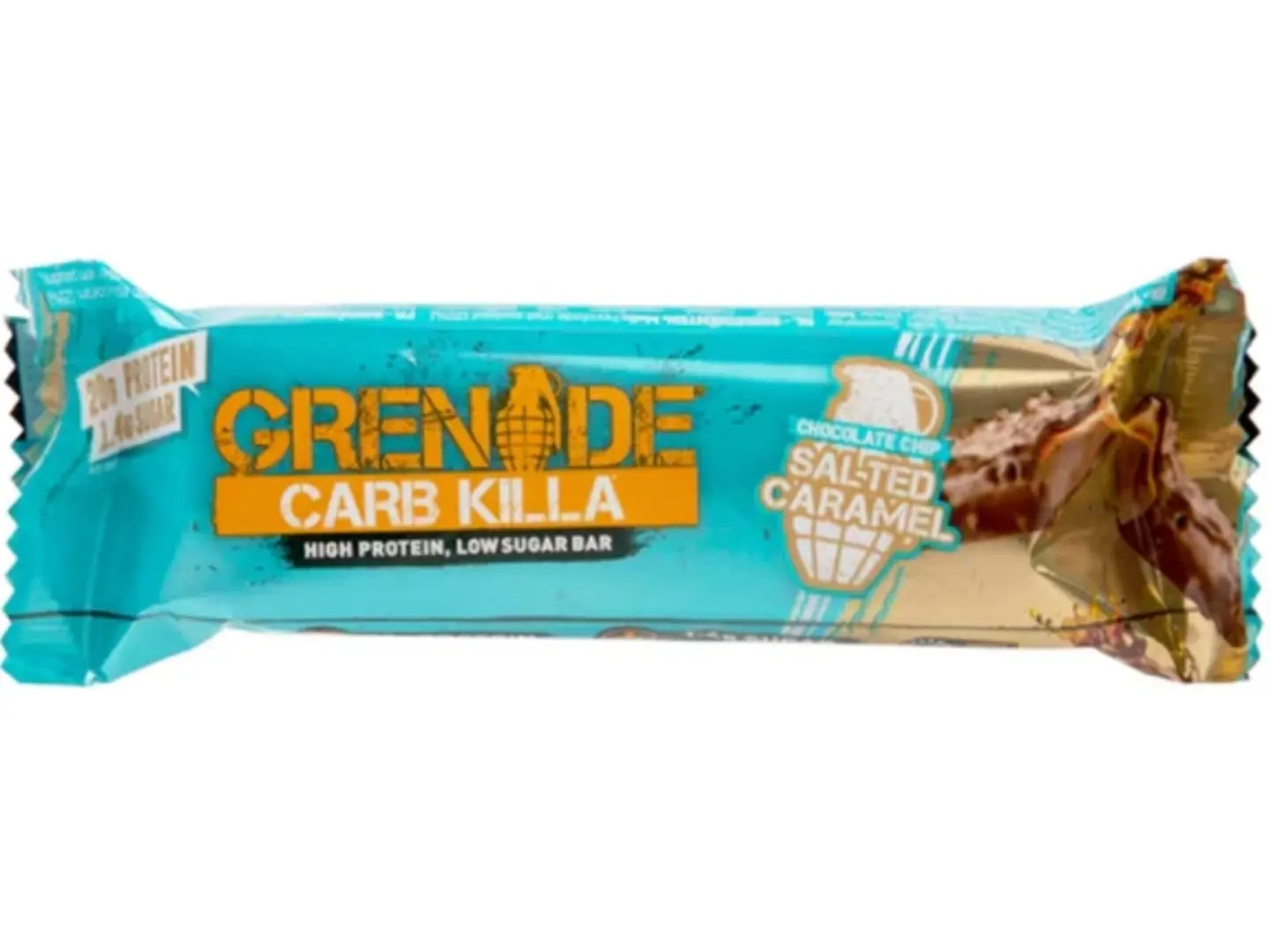 بروتين بار الكراميل المملح