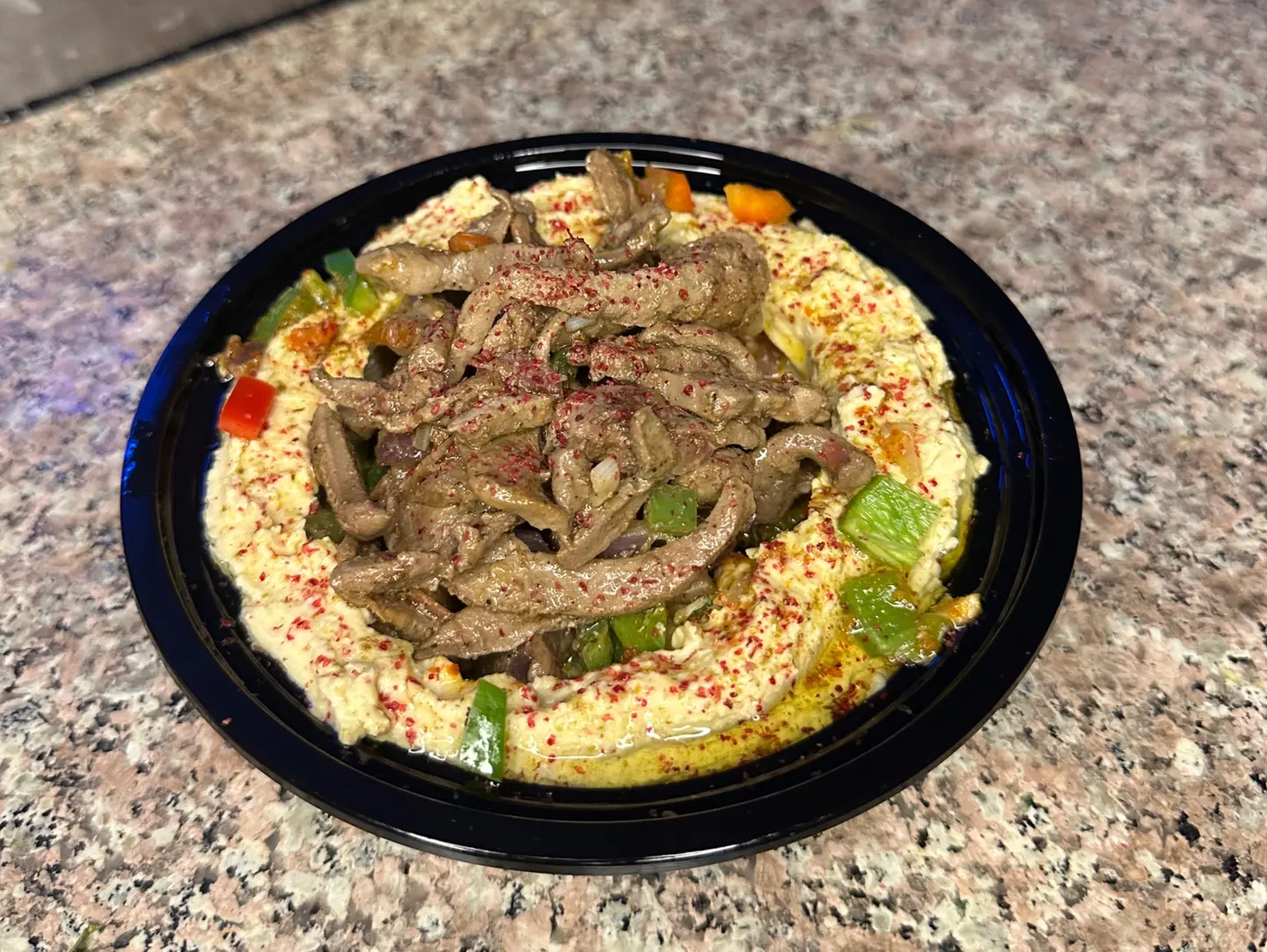 Kebda Hummos Plate