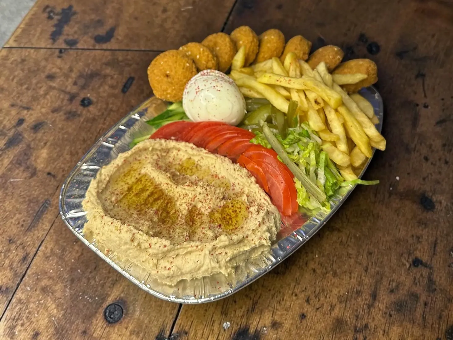 Mixed Falafel Plate