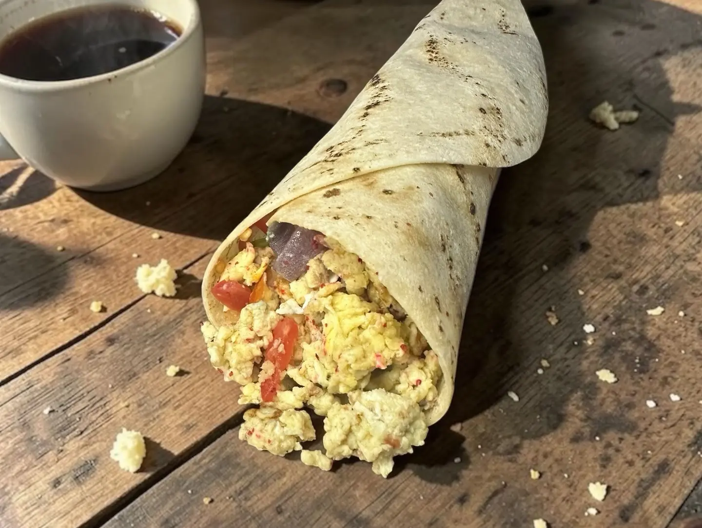 Shakshouka Egg Sandwich