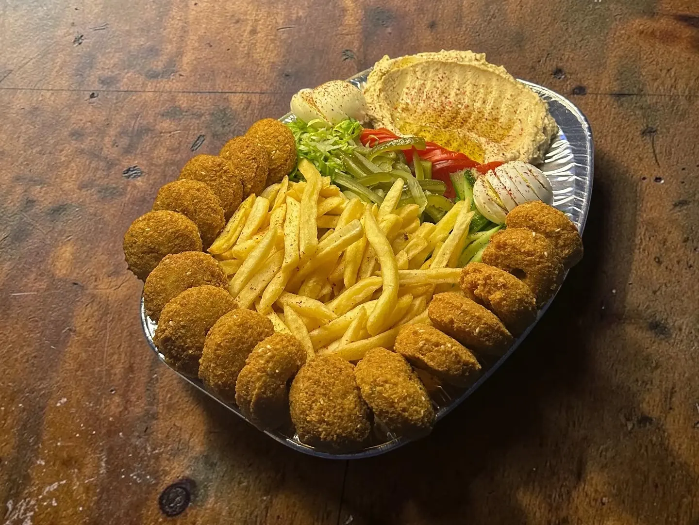 Mixed Falafel Plate
