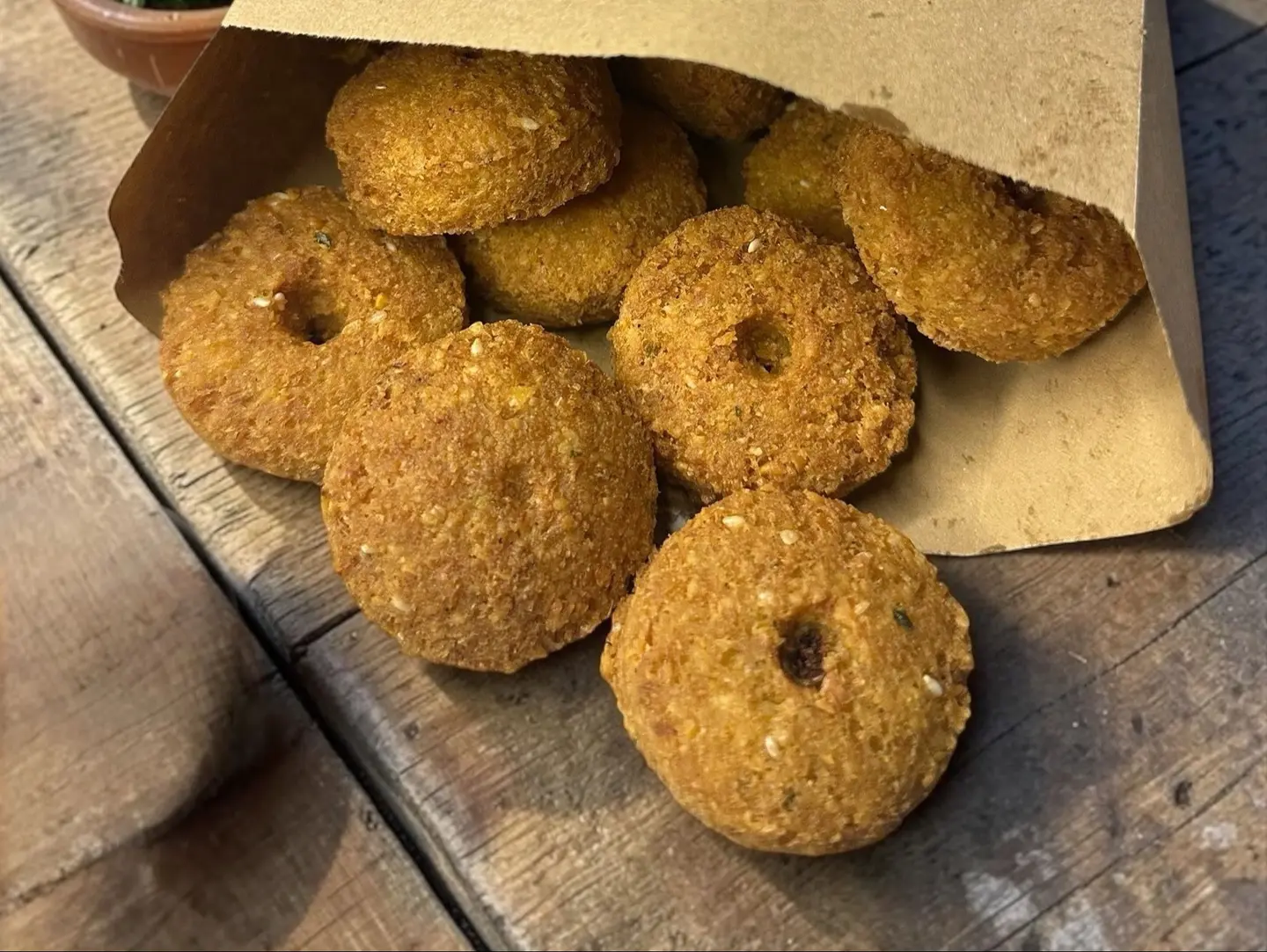 Pices Of Falafel